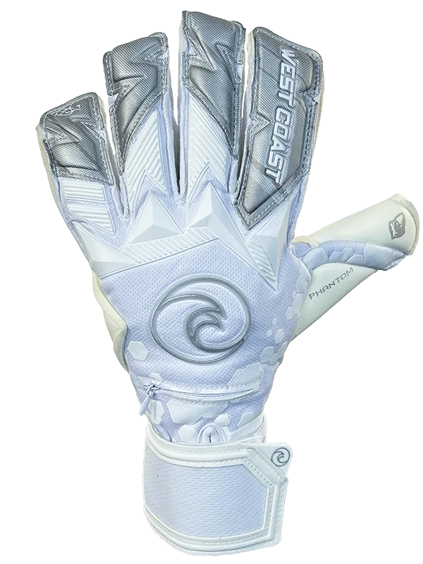 glove with anti slip-  Phantom Platinum