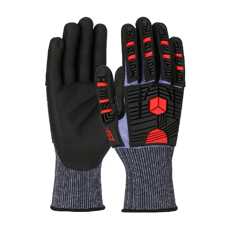 glove for affordable-  PIP 16-MP585 G-Tek PolyKor X7 Seamless Knit Blended with Impact Protection and NeoFoam Coated Safety Glove(One Dozen)