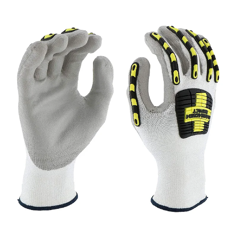 glove for urban-  PIP 713HGWUB Barracuda Seamless Knit HPPE Blended Glove with Impact Protection Safety Glove (One Dozen)