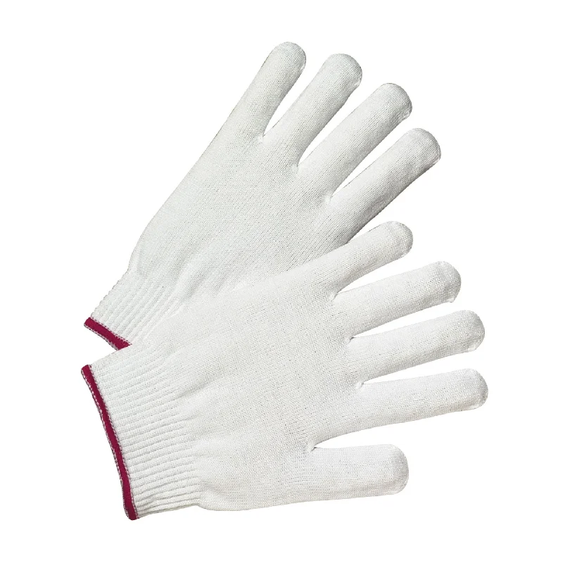 glove for timeless-  PIP 713SN Light Weight Seamless Knit Nylon Safety Glove - White (One Dozen)