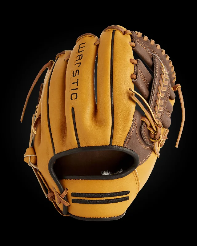 glove with solid-  PRO STANDARD SERIES YOUTH INFIELD/OUTFIELD GLOVE - BIGHORN STYLE