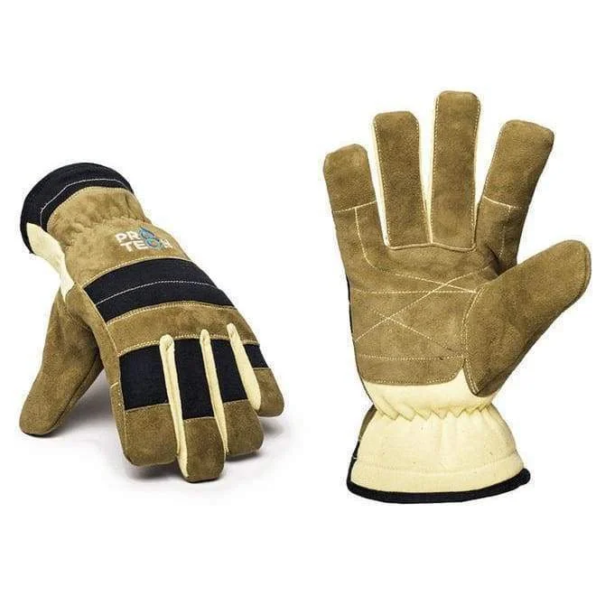 glove with matte-  Pro-Tech 8 Titan Pro Firefighting Gloves