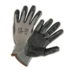 glove for stylish girls-  Protective Industrial Products Medium PosiGrip® 13 Gauge Nitrile Palm And Finger Coated Work Gloves With Polyester Liner And Knit Wrist