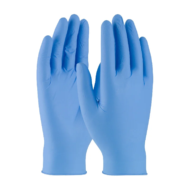 glove with active use-  QRP Qualatrile SENS SQBF09 3 milDisposable Nitrile Glove, Powder Free with Textured Grip (1 Case)