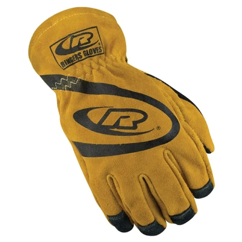 glove with purple-  Ringers R-630 Structural FR Firefighter Gloves