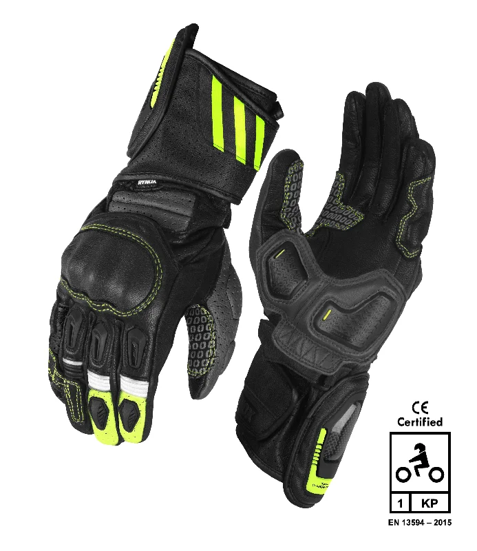 Hi-Viz Green Black