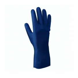 glove with casual vibe-  SHOWA™ Size 8 Nitri-Dex® Nitrile Fully Coated Work Gloves With Cotton Flock Liner And Rolled Cuff