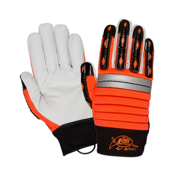 glove with slim fingers-  Southern Glove GLMECHO Arma Tuff Impact Gloves (One Dozen)