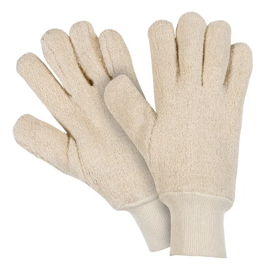 glove for cool tone-  Southern Glove ITC243 Medium Weight Terry Cloth Gloves (One Dozen)