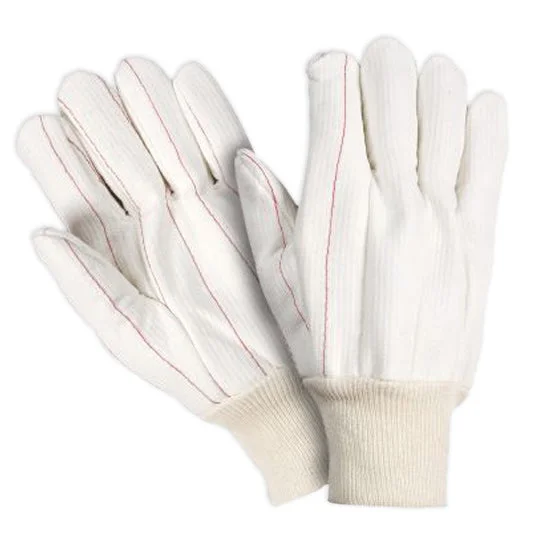 glove with high durability-  Southern Glove U183C Heavy Weight Oil Field Corded poly/cotton outer Gloves (One Dozen)