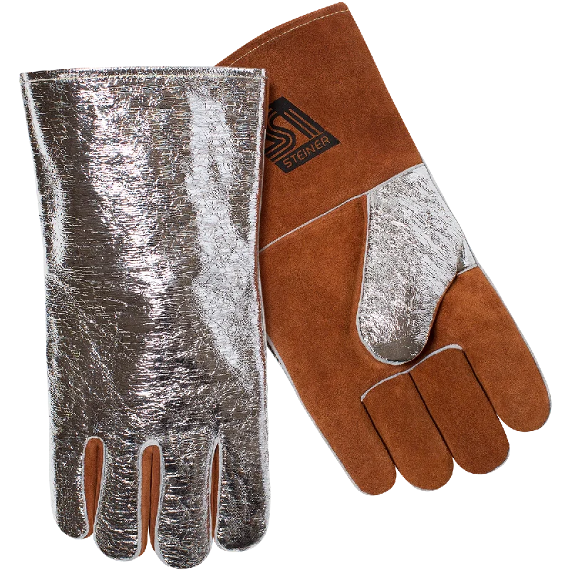 glove with lightweight-  Steiner Industries 02122 Heat Resistor Super Premium Stick Welding Gloves (One Dozen)