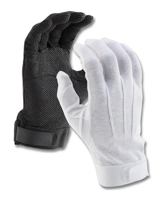 glove for high end-  SURE GRIP DELUXE COTTON GLOVE WITH VELCRO CLOSURE