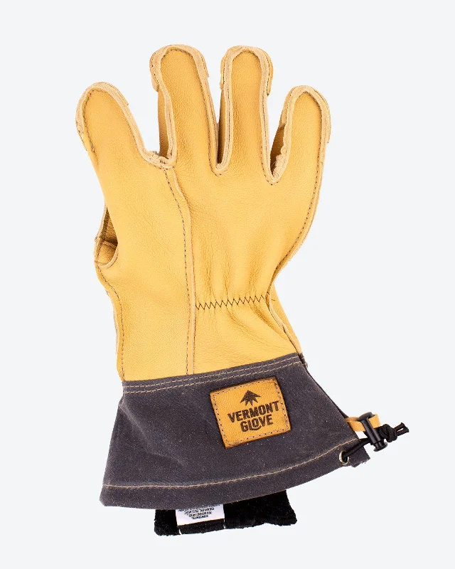 glove with touchscreen-  The Uphill Skier