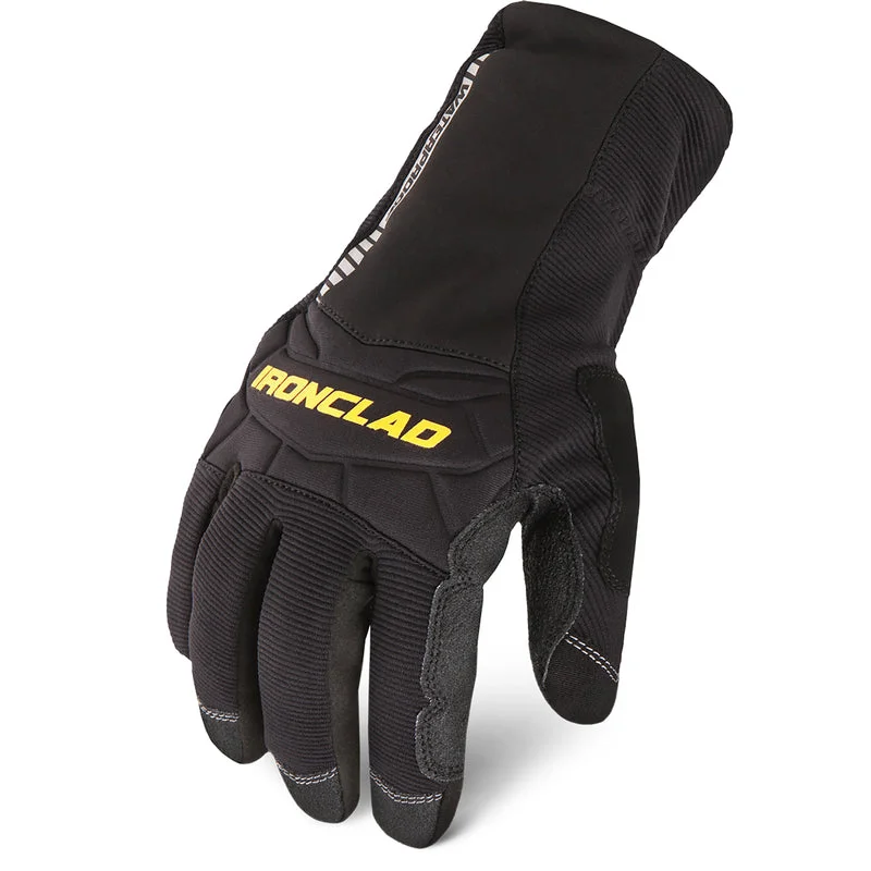 glove for modern-  Ironclad Cold Condition Men's Outdoor Waterproof Gloves Black M 1 pk