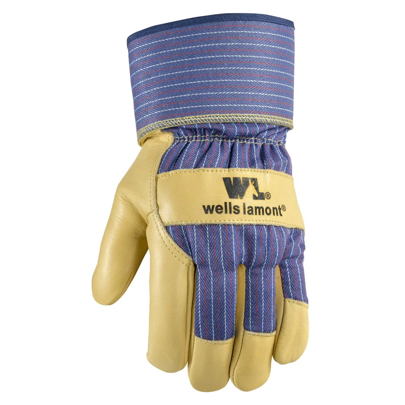 glove with clean finish-  Wells Lamont Men's Work Winter Work Gloves Palomino XL 1 pair