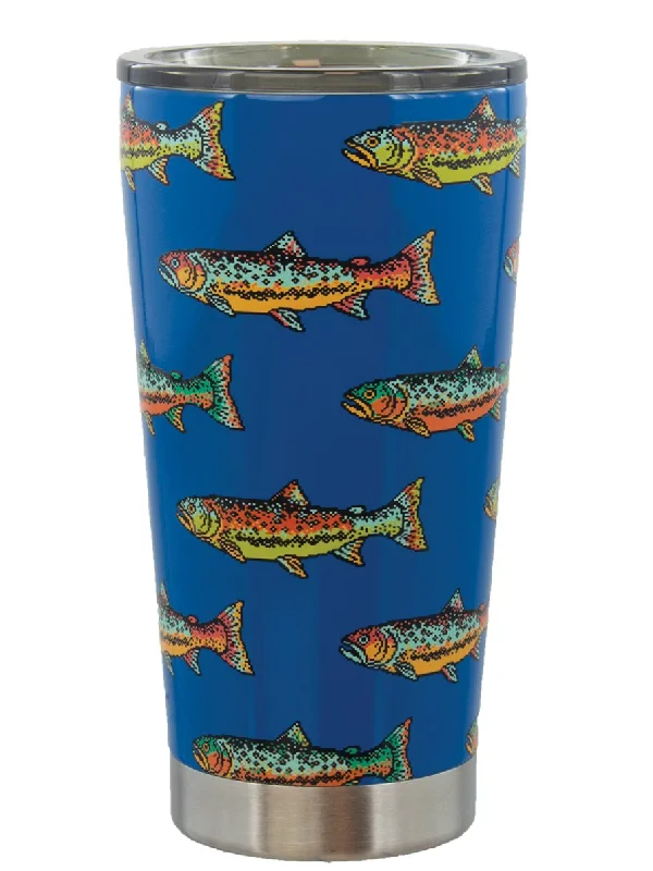 sock for stylish-  Trout - Slide Lid Tumbler