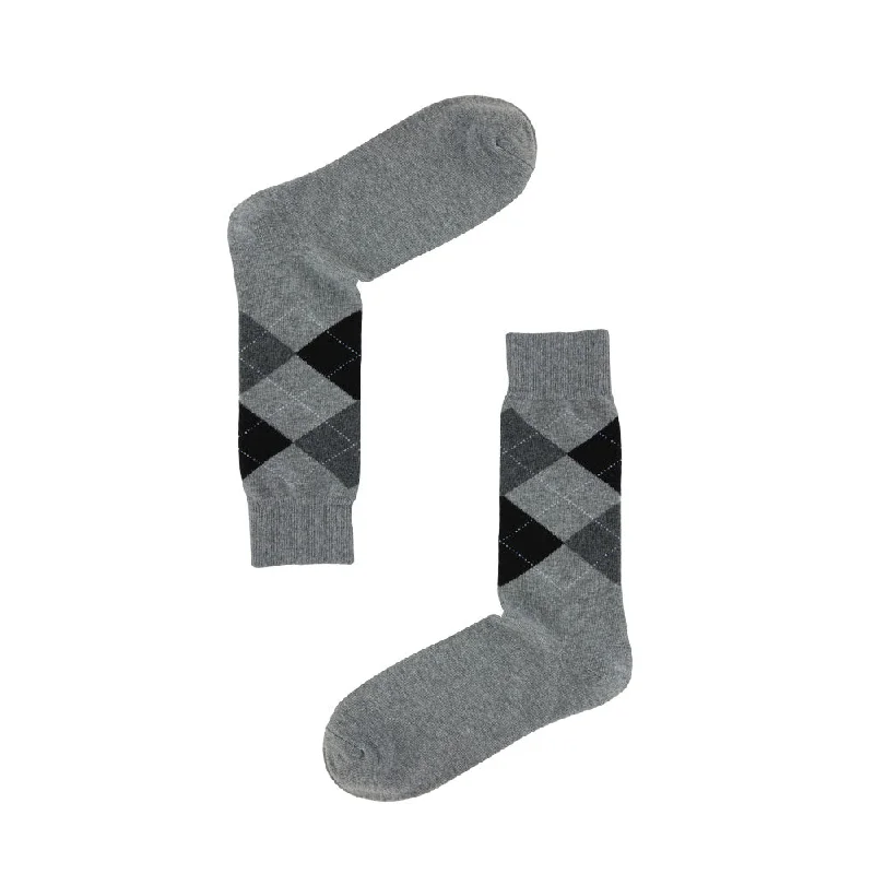 sock for long wear-  AAS Cotton Classic Argyle Dress Socks