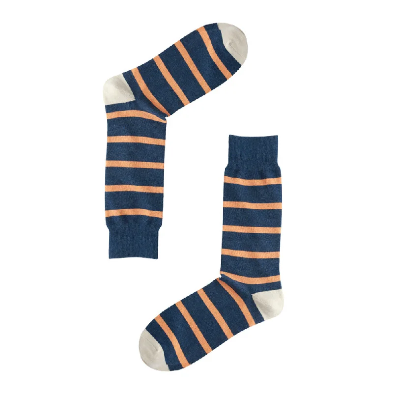 sock for daily shade-  AAS Cotton Dress Socks Classic Colorful Stripe Patterned