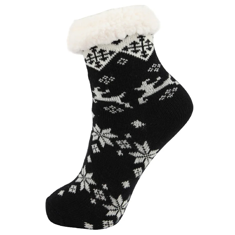 sock for stylish shade-  AAS Slipper Fleece-lined Cozy Socks Christmas Gifts