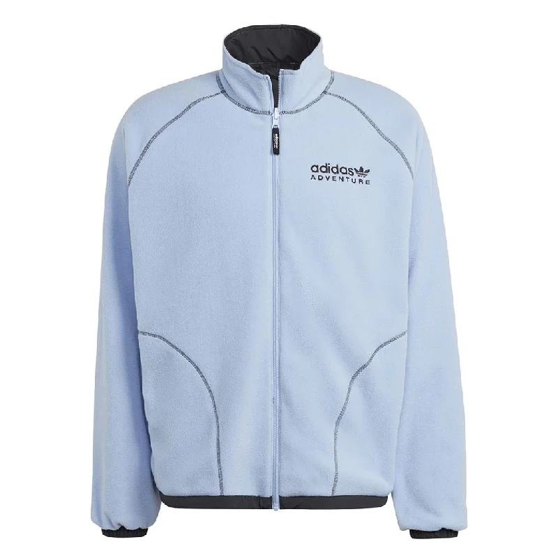 sock with clean shade-  adidas - Men's Adventure FC Reversible Fleece Jacket (IC2339)