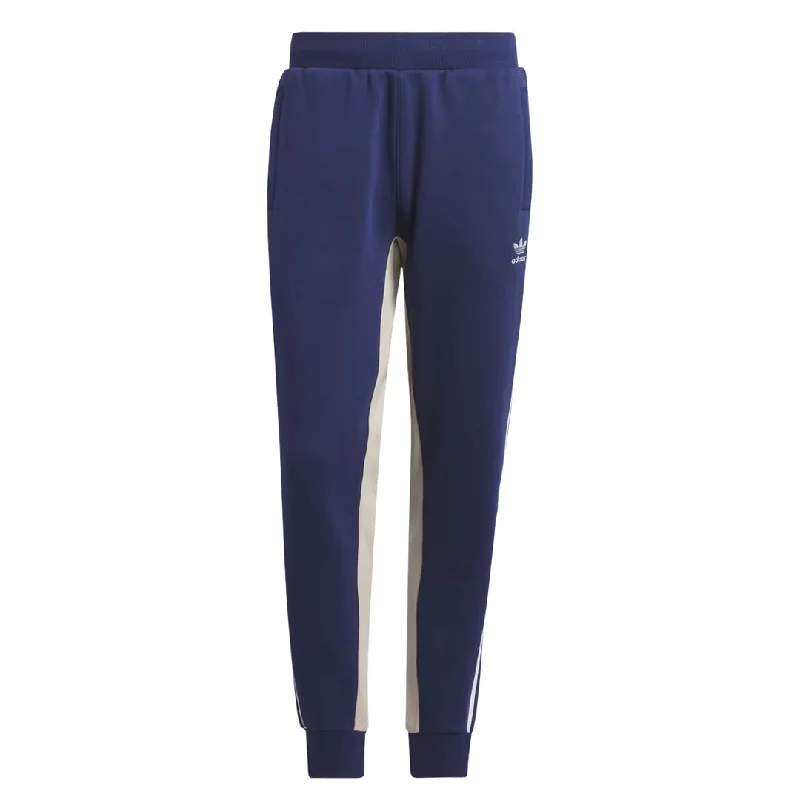 sock for chic feel-  adidas - Men's Blocked Fleece SST Track Pant (IL4698)