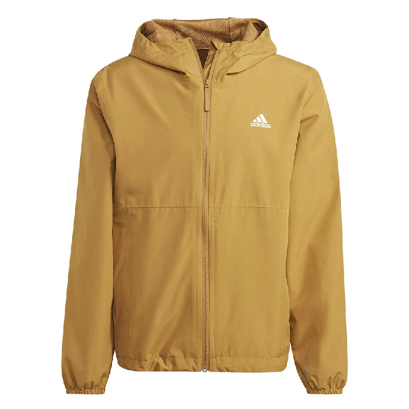 sock with bold edge-  adidas - Men's Essentials RAIN.RDY Jacket (HS2582)