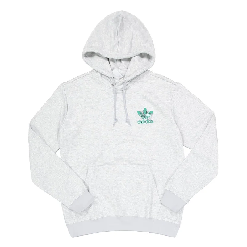 sock with clean touch-  adidas - Men's Graphic Liquid Trefoil Hoodie (IL5150)