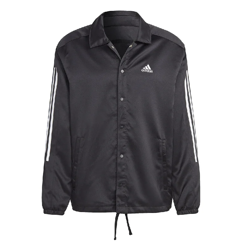 sock with bright vibe-  adidas - Men's Satin Coaches Jacket (IB8395)