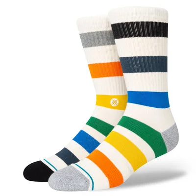 sock with navy color-  Amistad Crew Socks