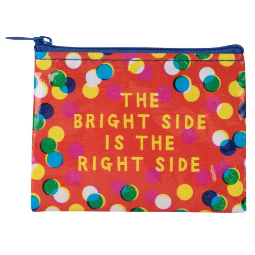 sock with high end vibe-  Bright Side Coin Purse