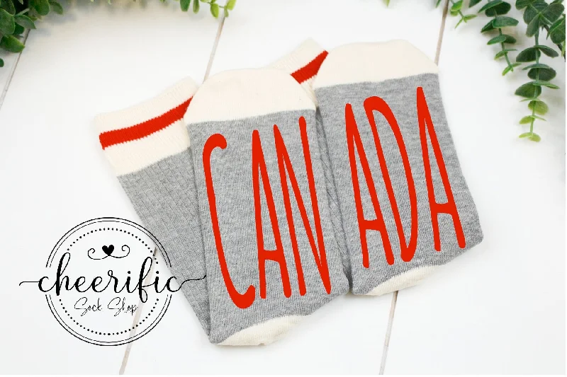 sock with clean vibe-  CANADA Socks