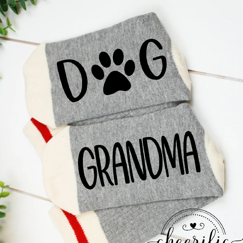 sock with high end touch-  Dog Grandma Socks