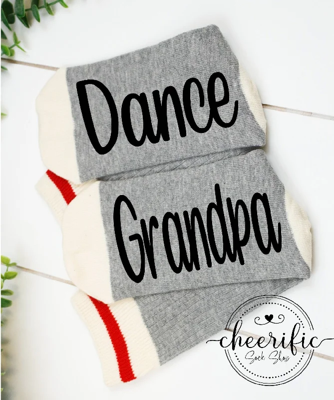 sock for adventure-  Dance Grandpa Socks