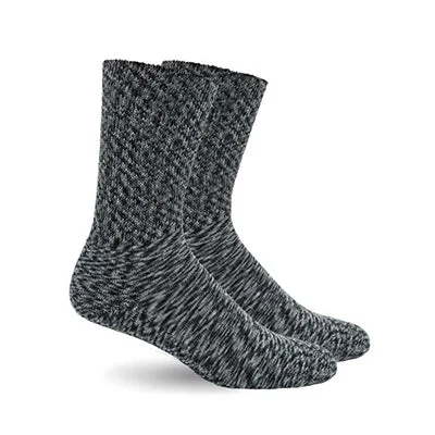 sock with active vibe-  Diabetic Socks - Marble Grey