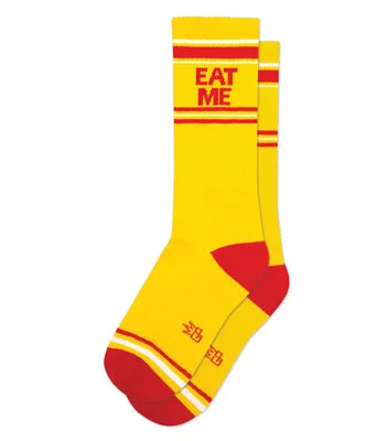 sock with durable stitch-  EAT ME Gym Socks