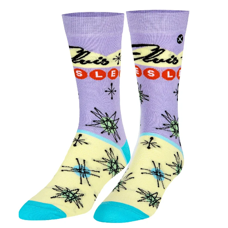 sock for outdoor fun-  Elvis Retro Men's Crew Socks