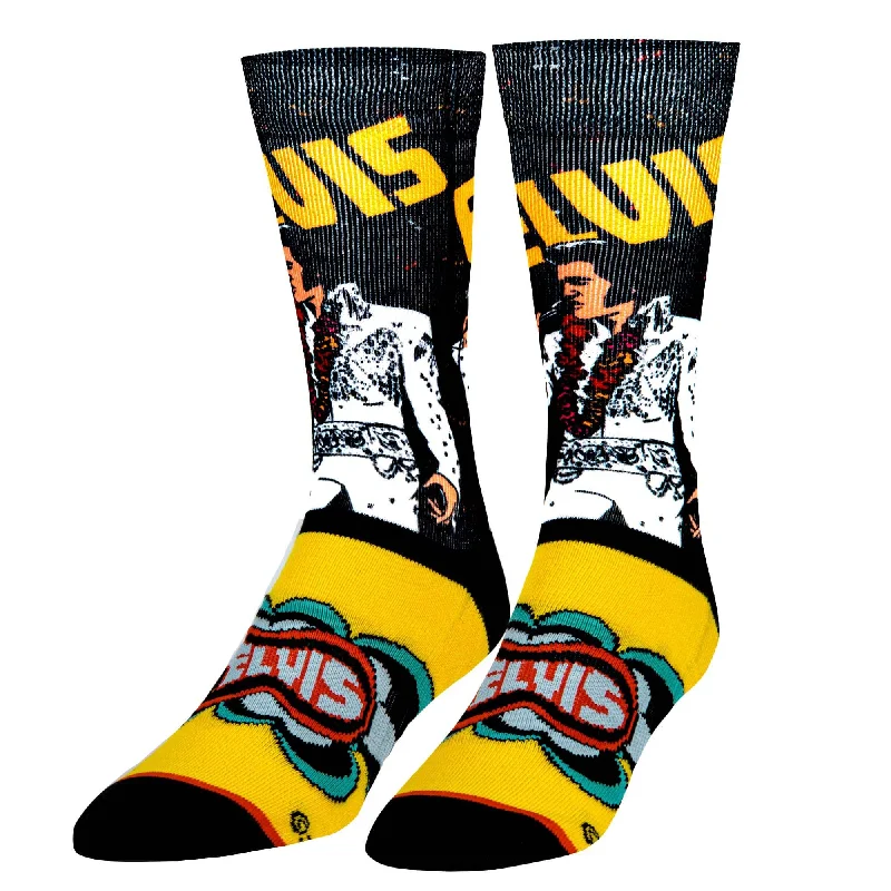 sock with elegant touch-  Elvis Rock N Roll