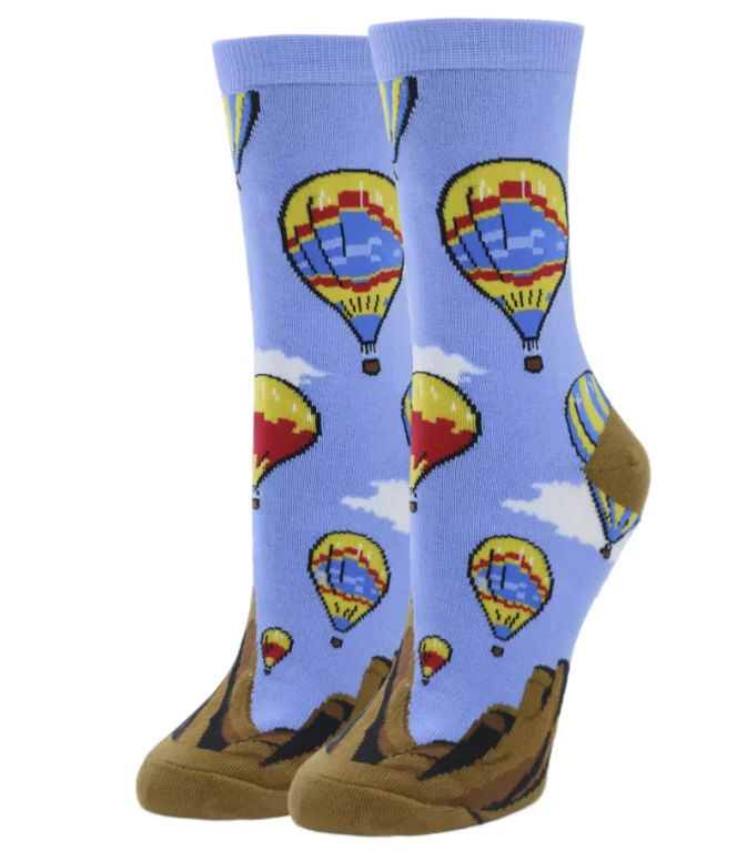 sock with high end feel-  FLY HIGH WOMEN'S CREW