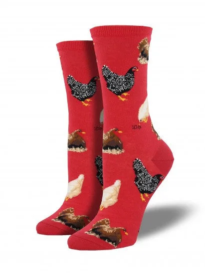 sock with high end edge-  HEN HOUSE WOMEN'S CREW