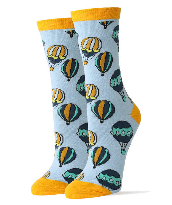 sock with sharp edge-  BALLOONS WOMEN'S CREW