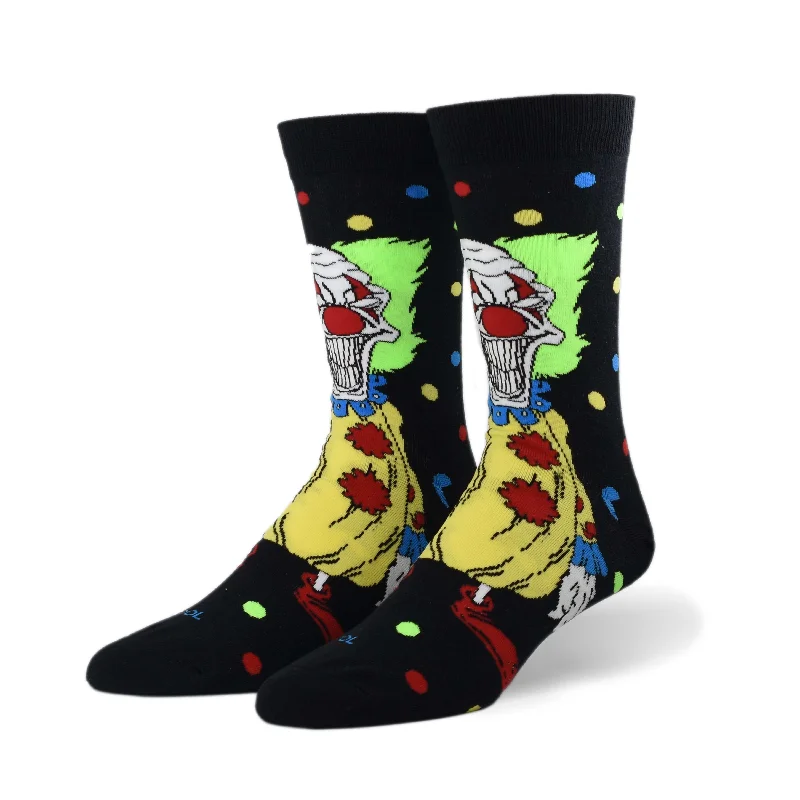 sock for daily style-  Killer Clown Men's Crew Socks