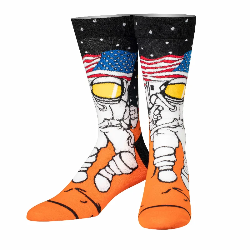 sock for daily wear-  Mars Landing Men's Crew Socks