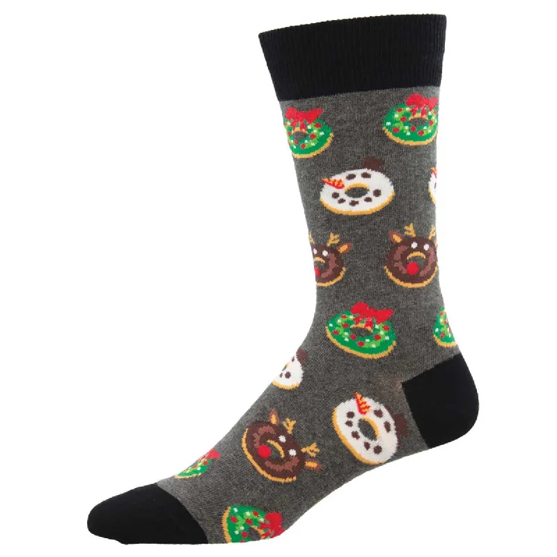 sock with thin design-  Decorative Donuts - Cotton Crew