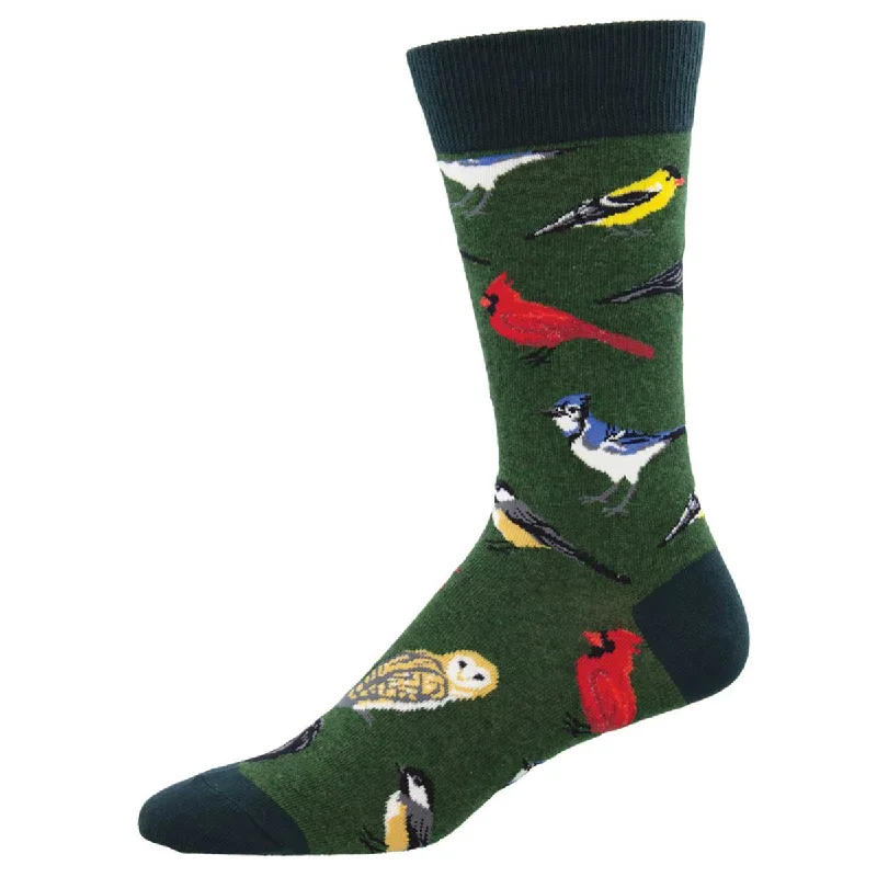 sock with sleek shade-  Bird Is The Word - Cotton Crew