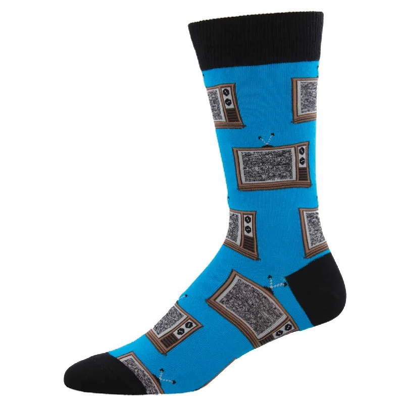 sock for daily shade-  Retro TV - Cotton Crew