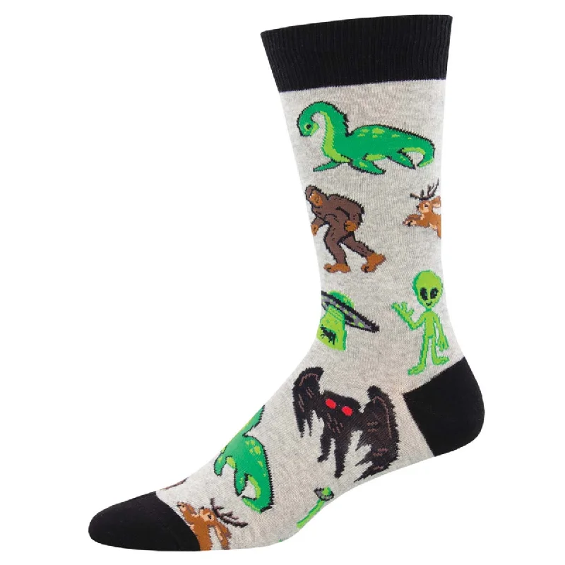 sock with unique edge-  Cryptids - Cotton Crew