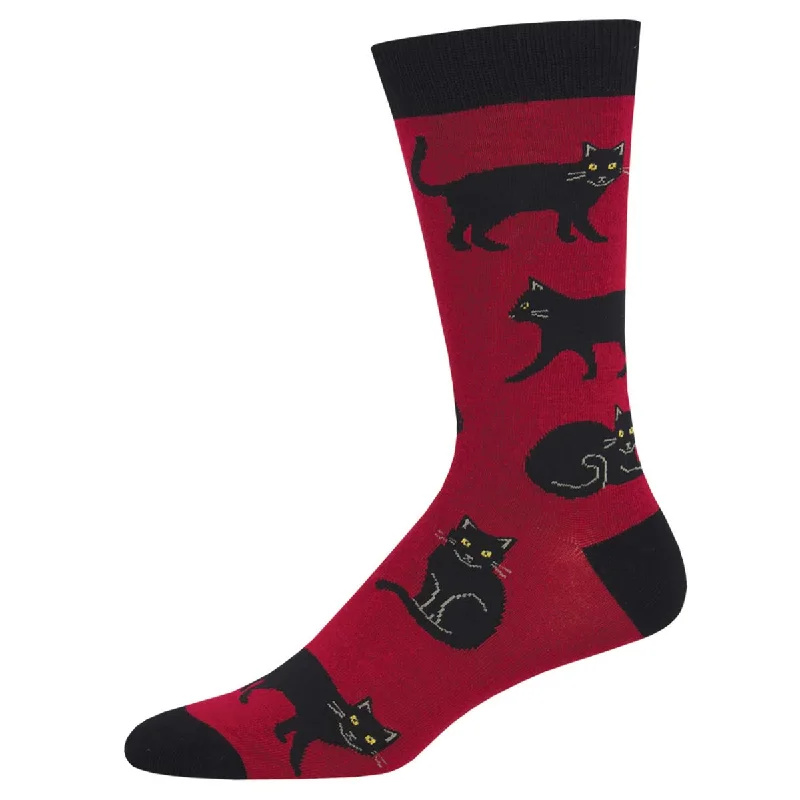 sock for outdoor-  Black Cat - Bamboo