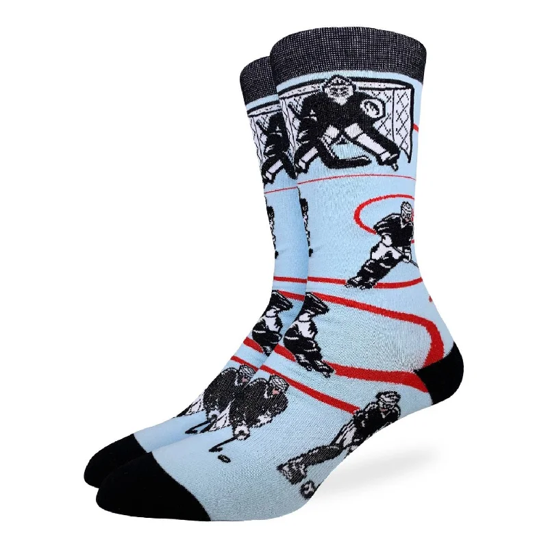 sock for performance-  Good Luck Sock/Men's Hockey, Black & White Socks