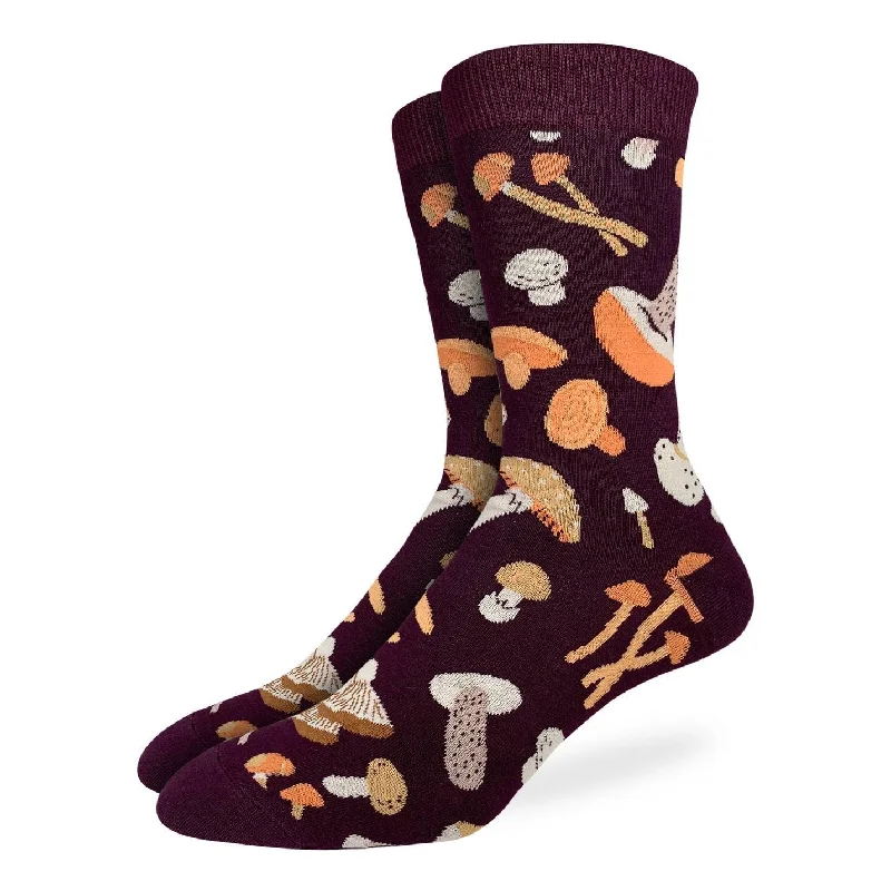 sock for casual shoes-  Good Luck Sock/Men's Mushrooms Socks