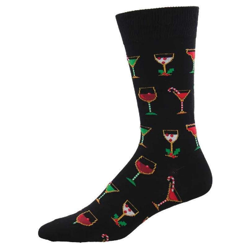 sock with warm feel-  Christmas Cocktails - Cotton Crew